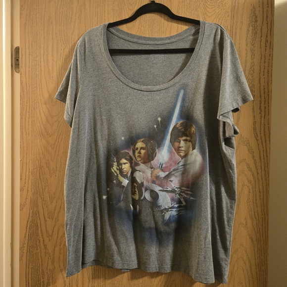 Star Wars Gray Short Sleeve Tee - Picture 1 of 5